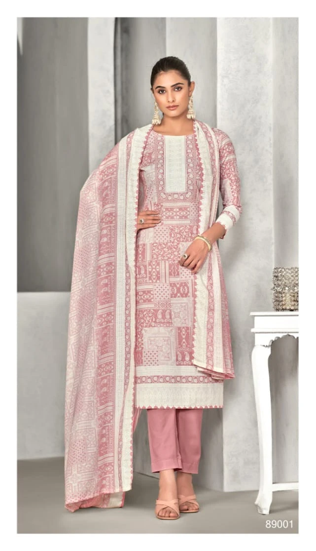 Vardan Ethnic Adhira Vol 7 Pure Cottan Wholesale Cottan Summer Collection Catalog — Wholesale Salwar Suits, MPA wholesale from Surat — view 8